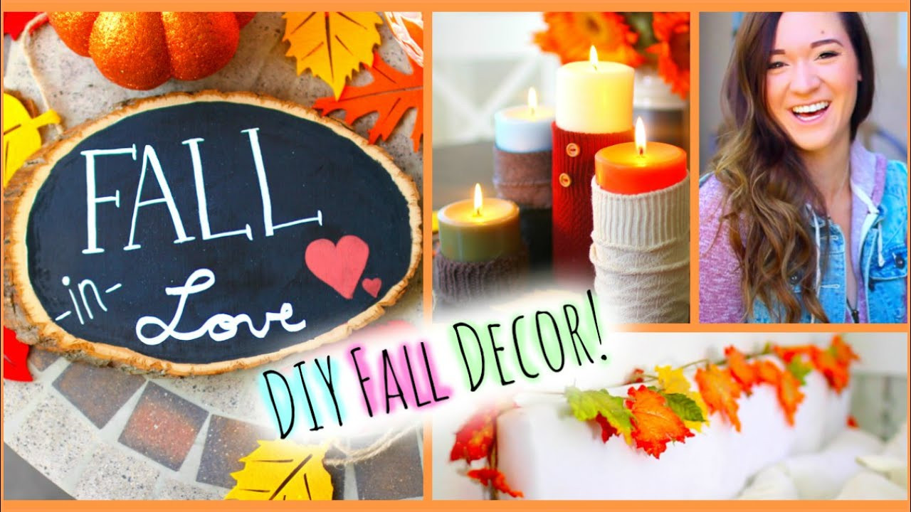 Best ideas about DIY Fall Room Decorations
. Save or Pin DIY Fall Room Decor ♡ Easy Ways to Decorate Your Room for Now.