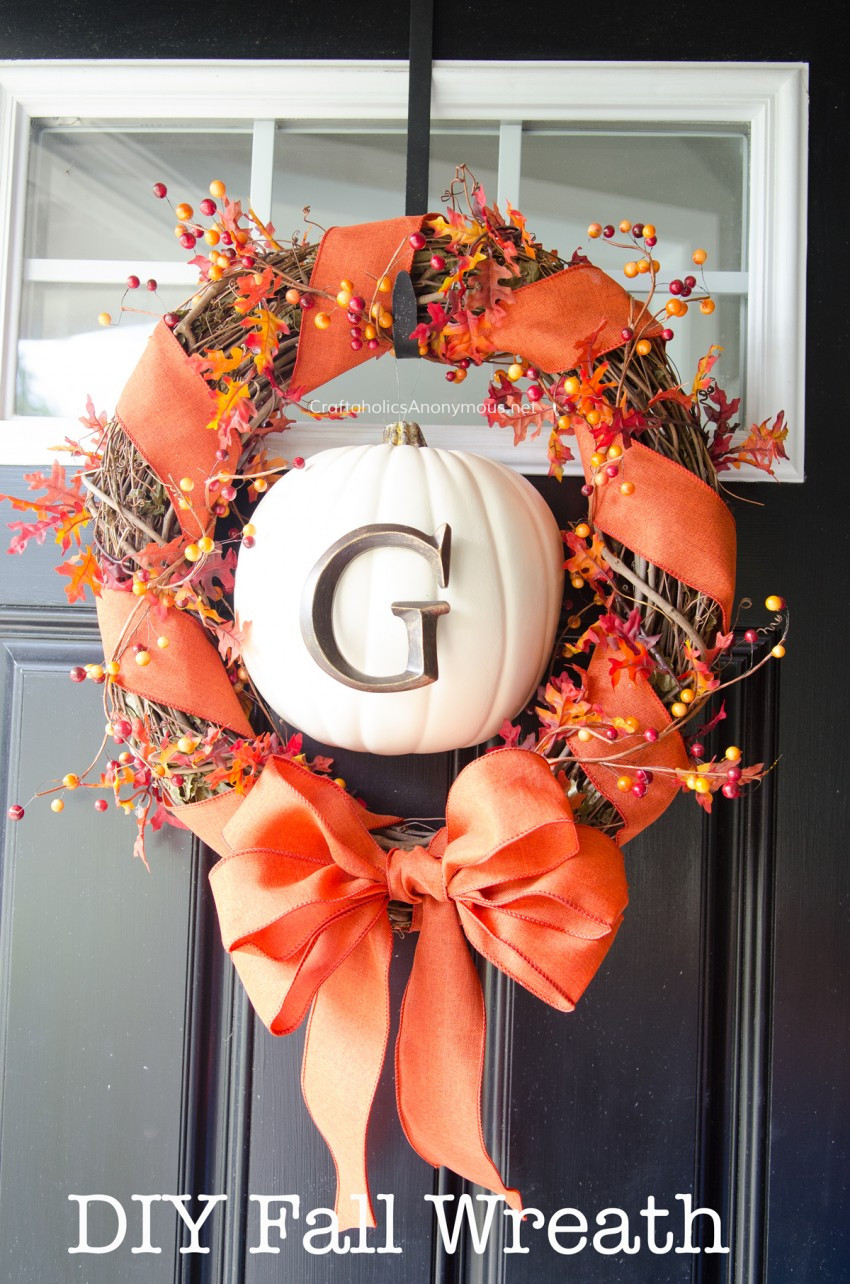Best ideas about DIY Fall Wreath
. Save or Pin Craftaholics Anonymous Now.