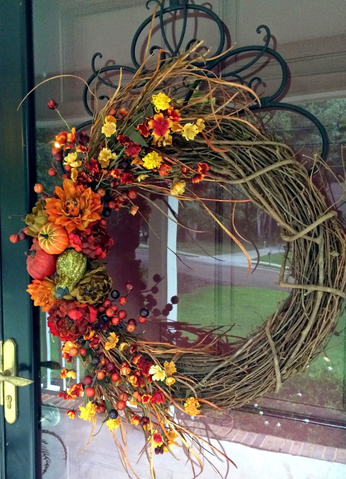 Best ideas about DIY Fall Wreath
. Save or Pin Southern Inspirations DIY Fall Wreath Hello Fall Now.