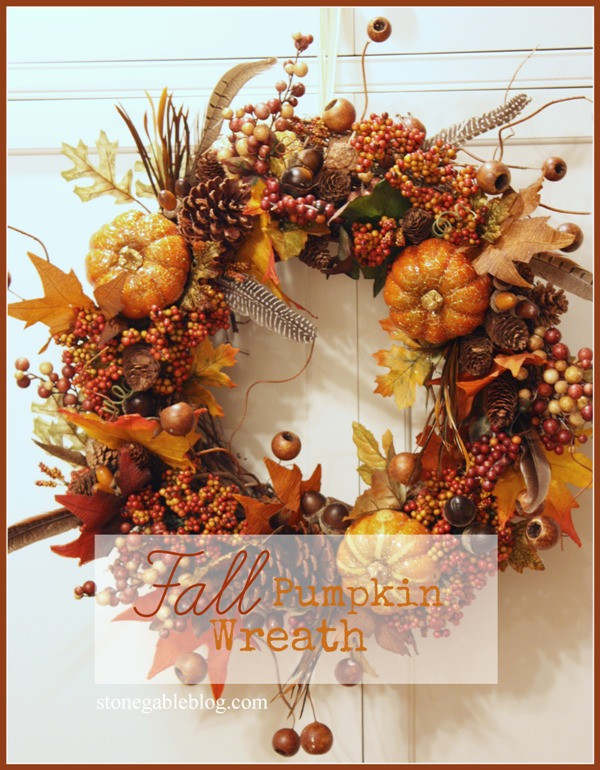 Best ideas about DIY Fall Wreaths
. Save or Pin FOUR FAB FALL WREATH DIY S StoneGable Now.