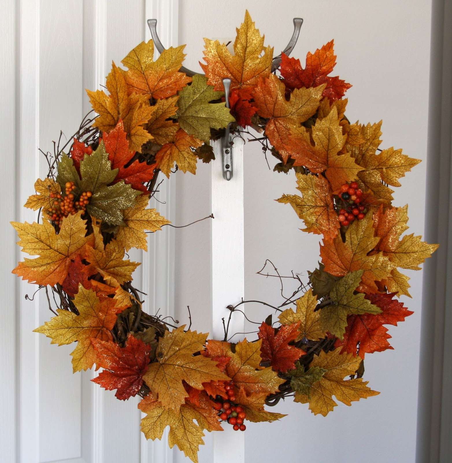 Best ideas about DIY Fall Wreaths
. Save or Pin Simply Silver DIY Fall Wreath Now.