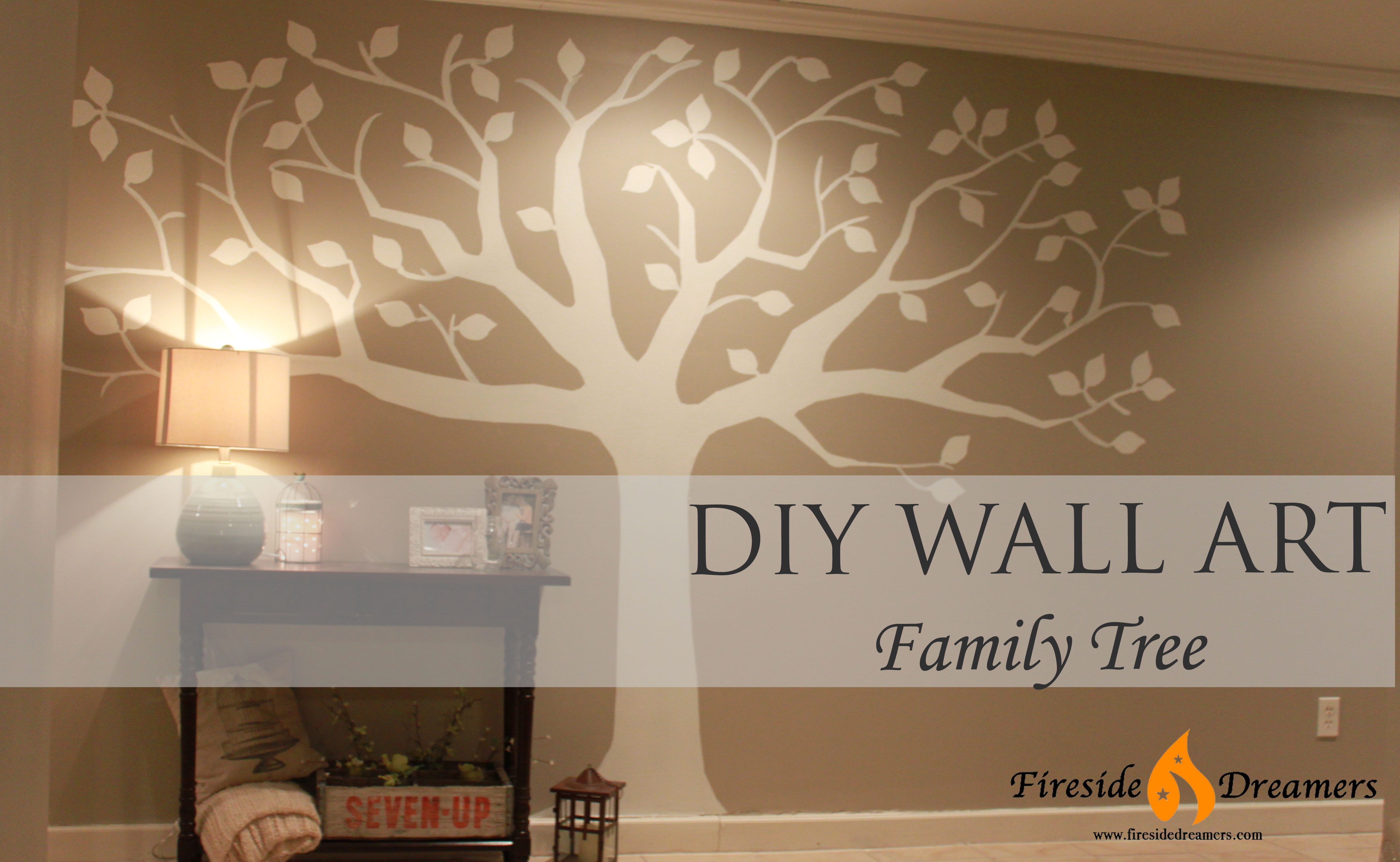 Best ideas about DIY Family Tree
. Save or Pin The Rinehart s DIY Family Tree Art Fireside Dreamers Now.