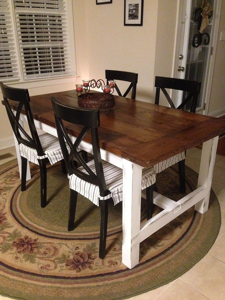 Best ideas about DIY Farmhouse Chairs
. Save or Pin DIY Farm Table on the Cheap Now.