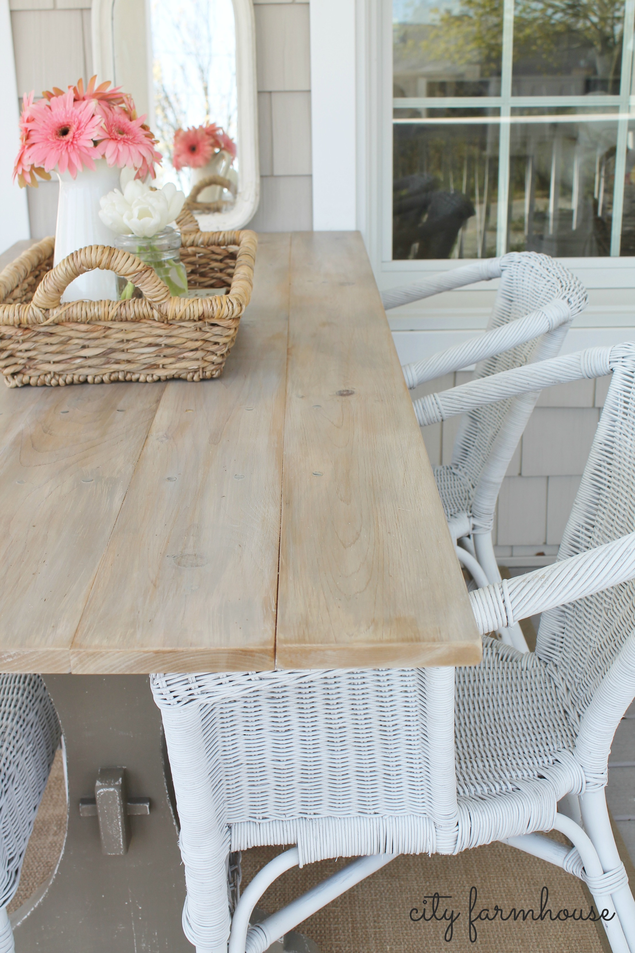 Best ideas about DIY Farmhouse Chairs
. Save or Pin How To Build The Easiest Farm Table City Farmhouse Now.