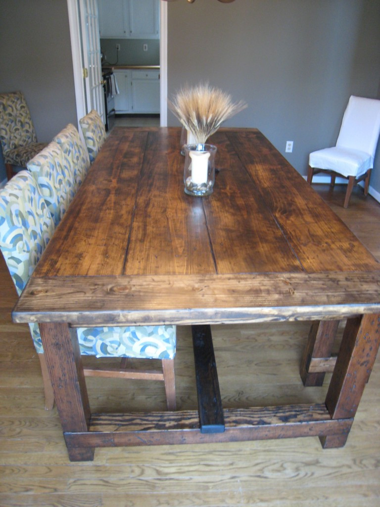 Best ideas about DIY Farmhouse Dining Table
. Save or Pin DIY Friday Rustic Farmhouse Dining Table Now.