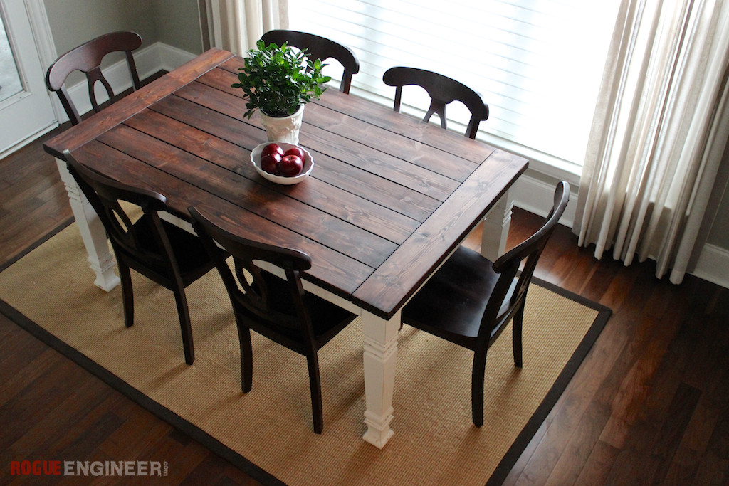 Best ideas about DIY Farmhouse Kitchen Table
. Save or Pin DIY Farmhouse Table Free Plans Now.