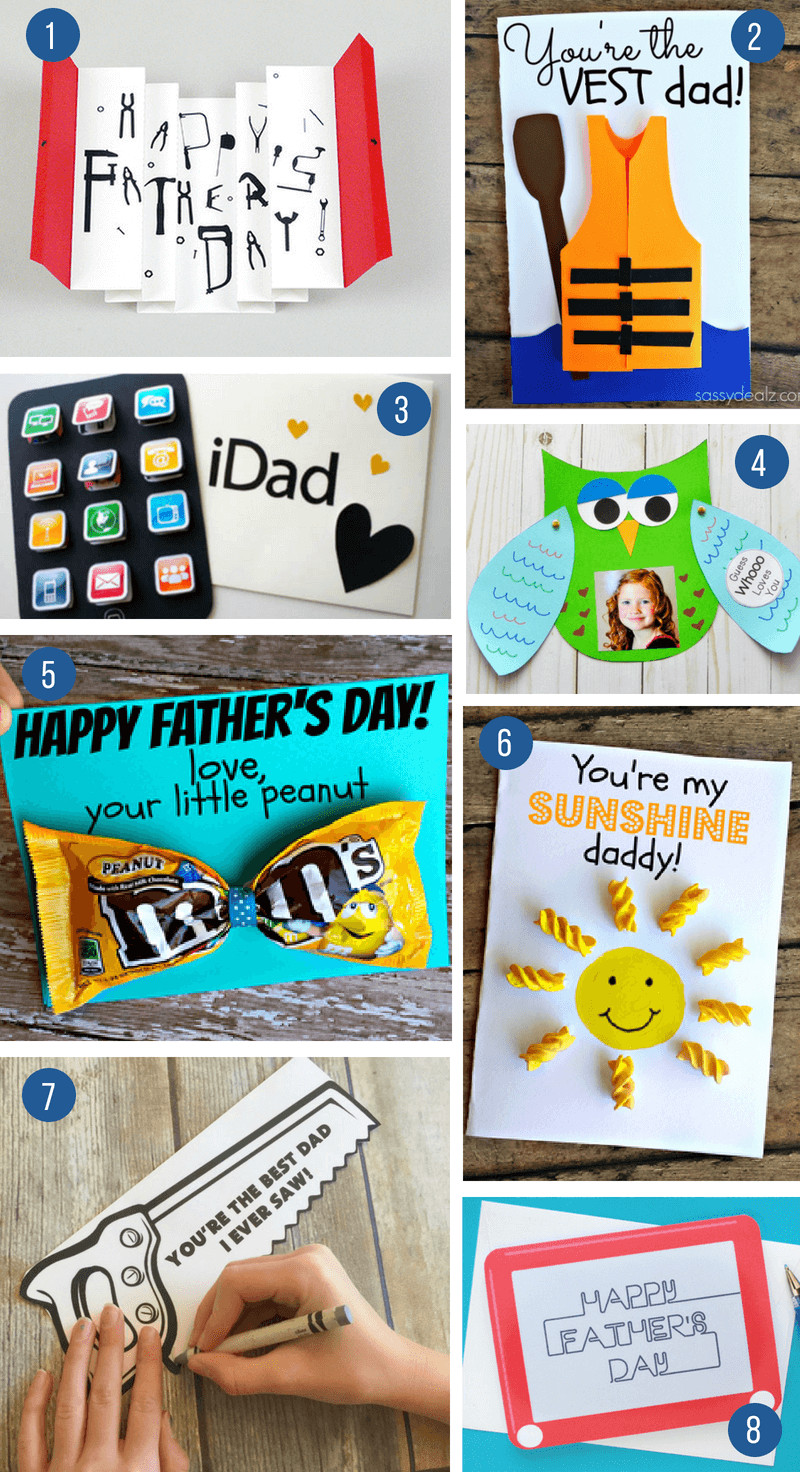 Best ideas about DIY Fathers Day Cards
. Save or Pin 100 Incredible DIY Father s Day Gift Ideas From Kids Now.