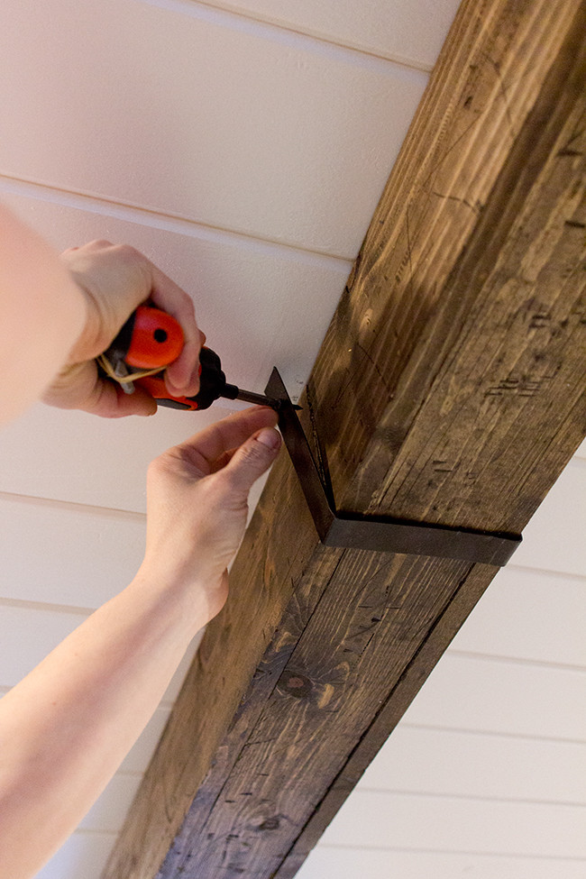 Best ideas about DIY Faux Wood Beams
. Save or Pin Kitchen Chronicles DIY Wood Beams Now.