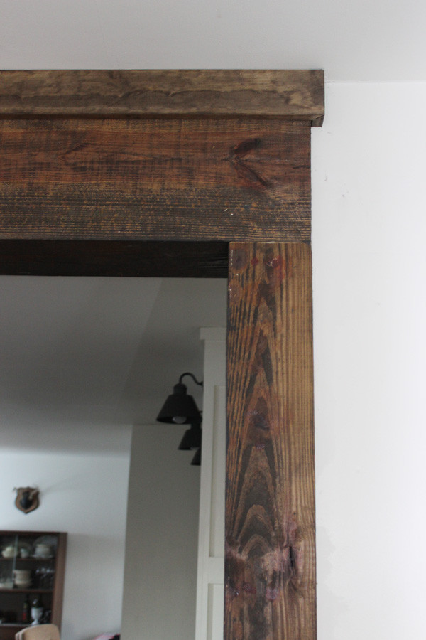 Best ideas about DIY Faux Wood Beams
. Save or Pin Creating Faux Wood Beams thewhitebuffalostylingco Now.