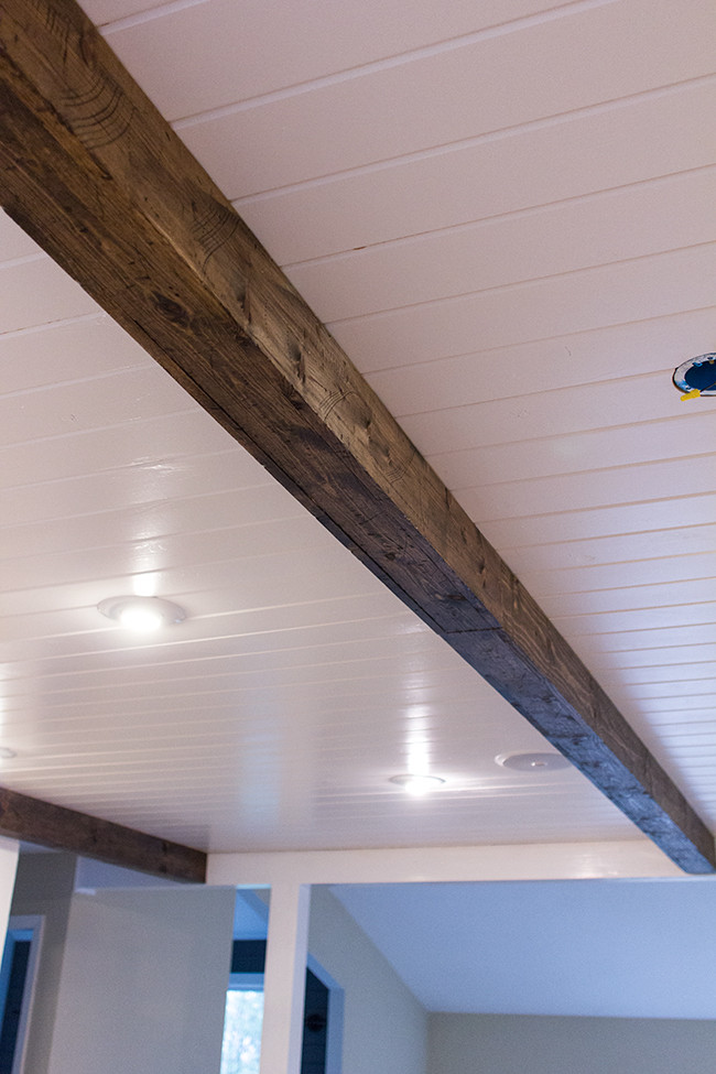 Best ideas about DIY Faux Wood Beams
. Save or Pin Kitchen Chronicles DIY Wood Beams Now.