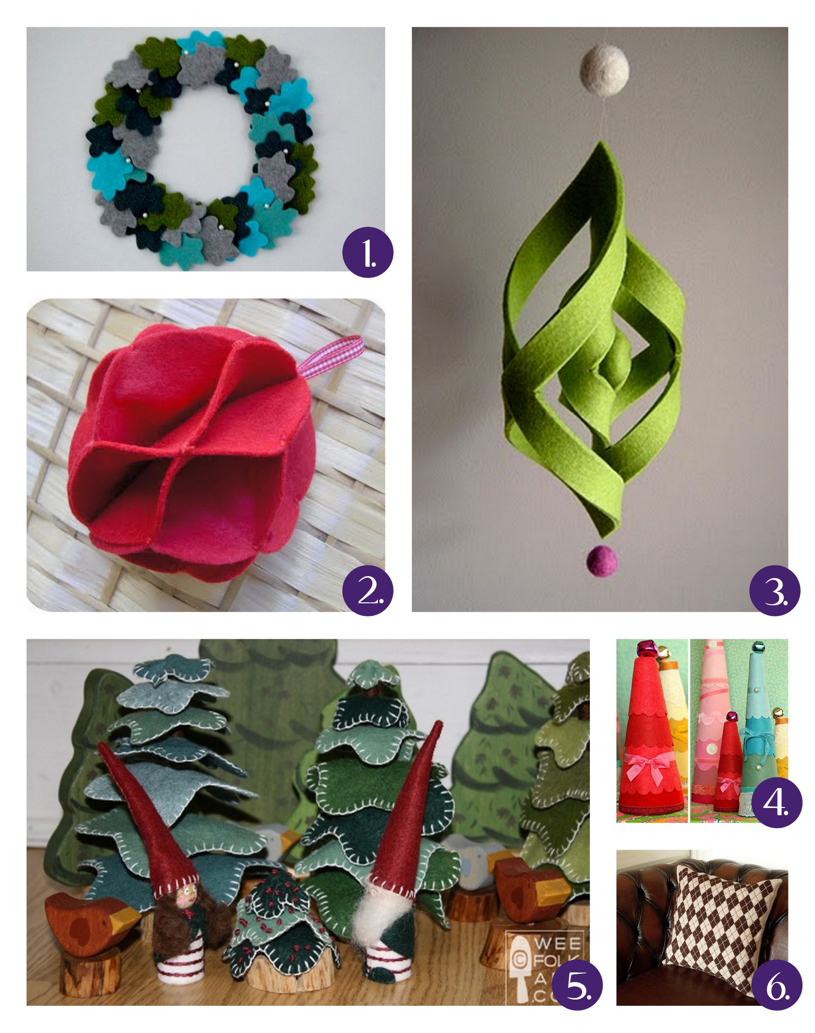 Best ideas about DIY Felt Christmas Ornaments
. Save or Pin DIY Christmas Felt Crafts Now.