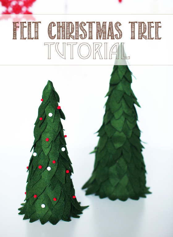 Best ideas about DIY Felt Christmas Trees
. Save or Pin DIY Felted Christmas Tree Tutorial – Melodrama Now.