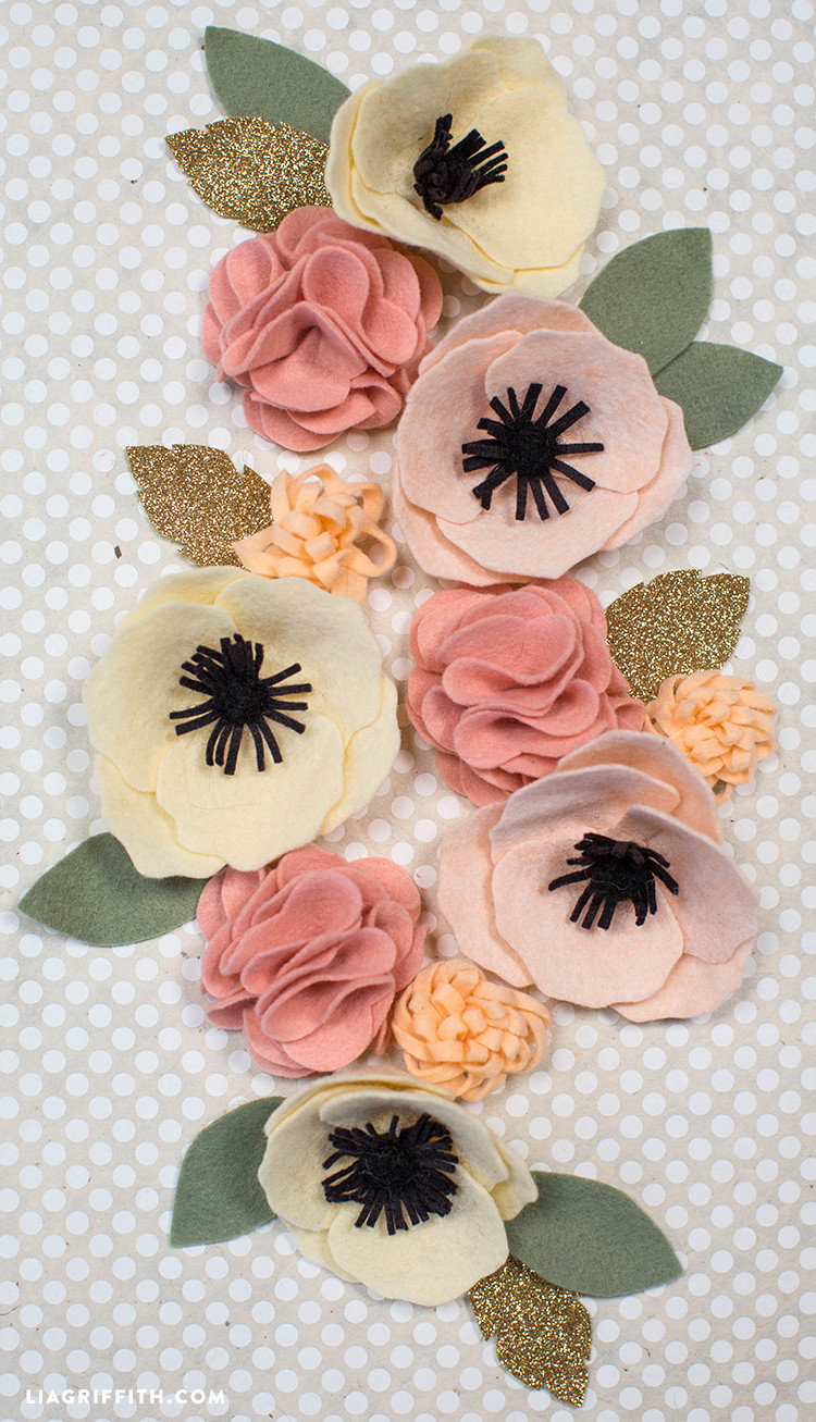 Best ideas about DIY Felt Flowers
. Save or Pin DIY Felt Flower Poms Lia Griffith Now.
