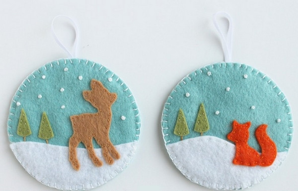 Best ideas about DIY Felt Ornaments
. Save or Pin Felt Christmas ornaments – cute DIY Christmas ornaments Now.