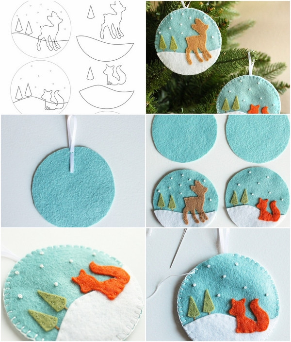 Best ideas about DIY Felt Ornaments
. Save or Pin Felt Christmas ornaments – cute DIY Christmas ornaments Now.