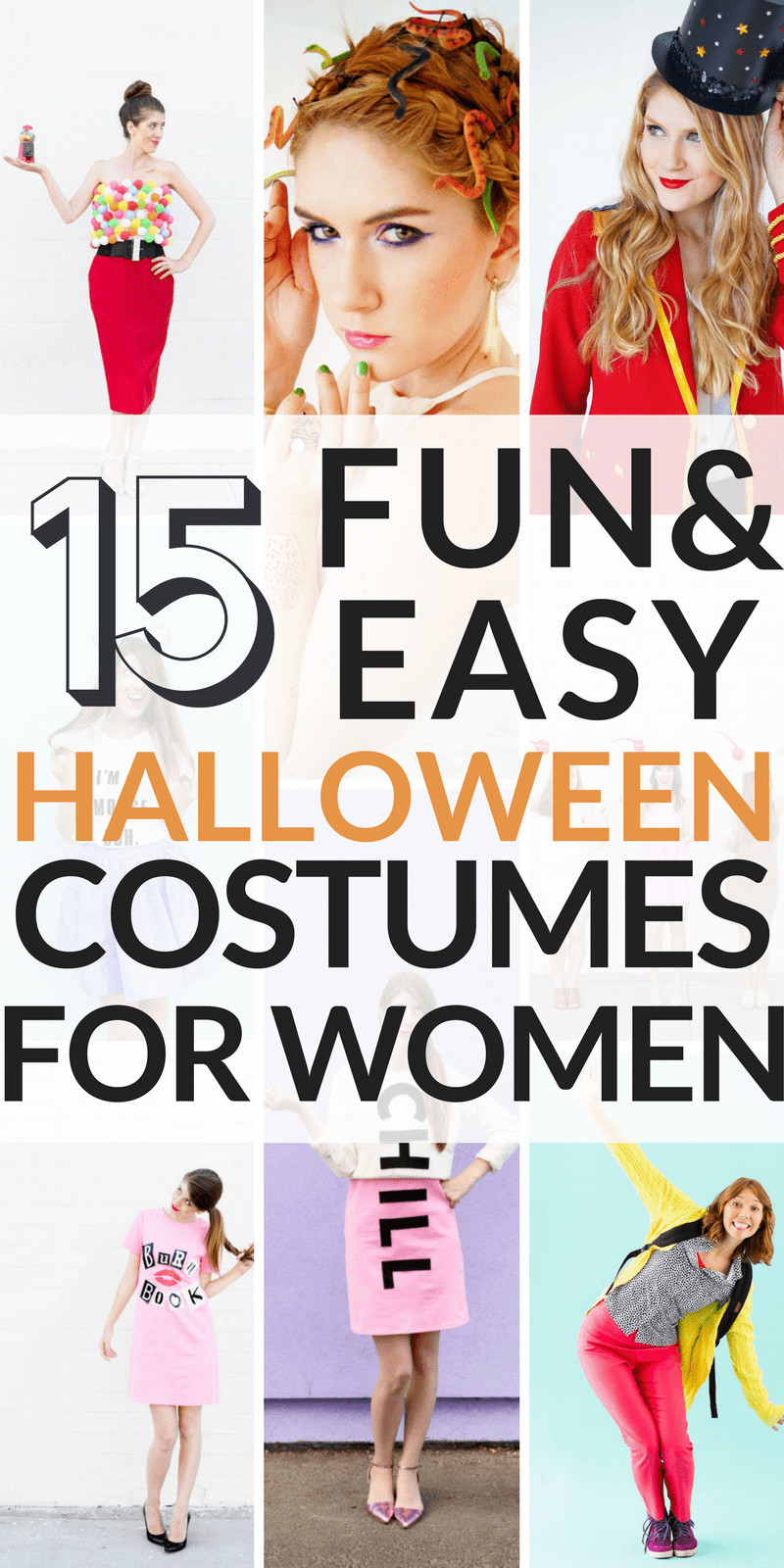 Best ideas about DIY Female Halloween Costumes
. Save or Pin 15 Cheap and Easy DIY Halloween Costumes for Women Now.