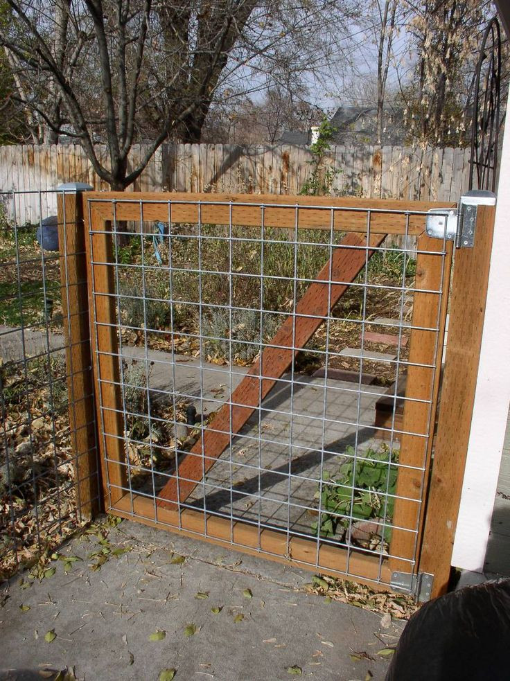 Best ideas about DIY Fence Gate
. Save or Pin How To Build A Gate For A Wire Fence WoodWorking Now.
