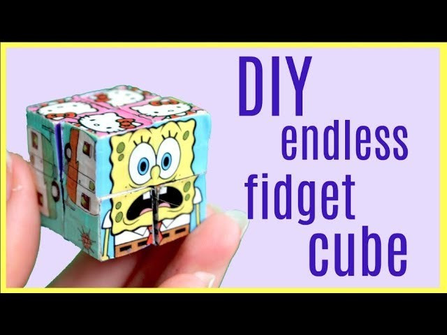Best ideas about DIY Fidget Cube
. Save or Pin DIY Endless Infinity Fid Cube Magic Folding Duct tape Cube Now.