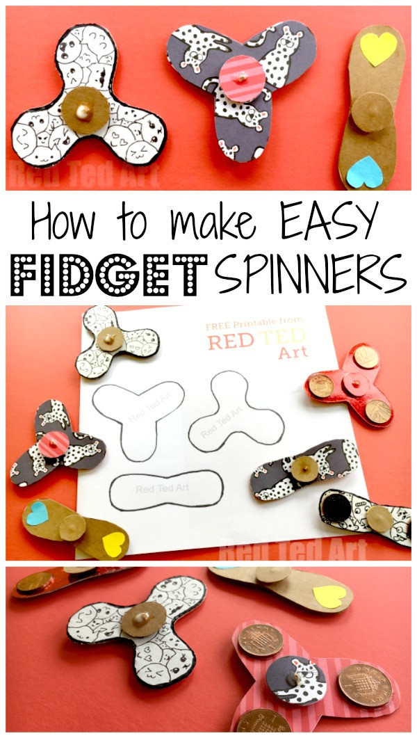 Best ideas about DIY Fidget Spinner
. Save or Pin Easy Fid Spinner DIY Free Template Science Fair Now.