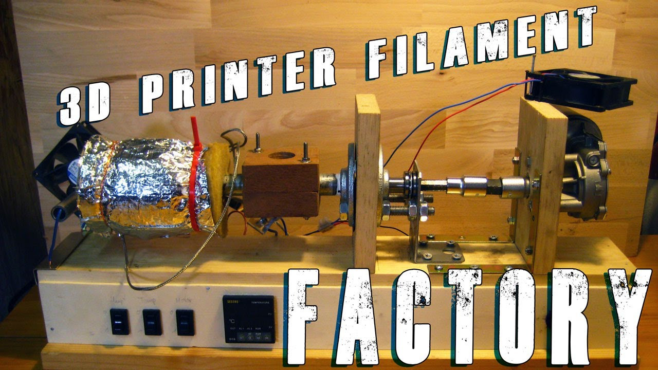 Best ideas about DIY Filament Extruder
. Save or Pin DIY Filament Extruder for 3D printer first test run Now.