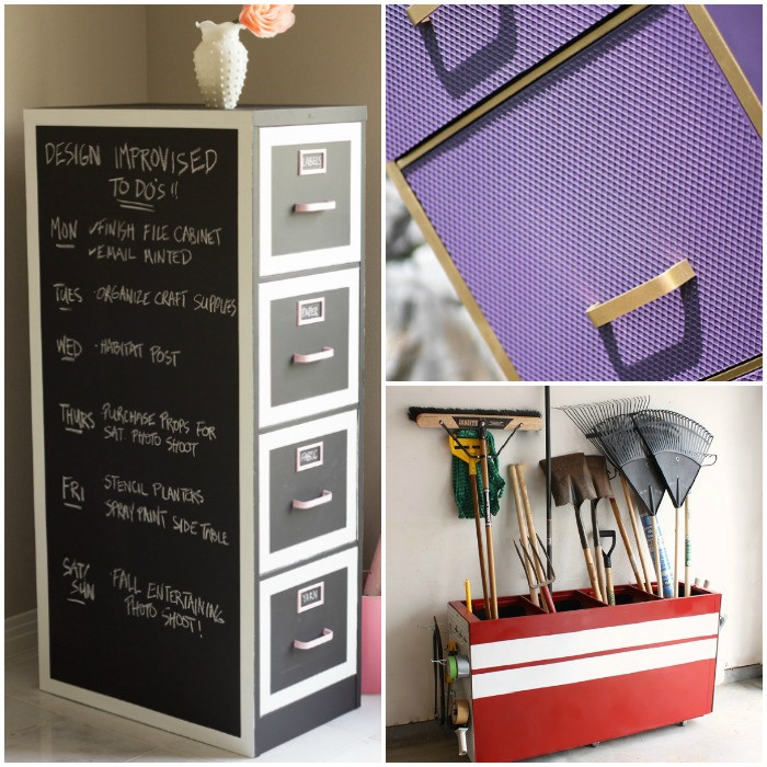 Best ideas about DIY File Cabinet Makeover
. Save or Pin 15 Ways to Make Over an Ugly File Cabinet Now.