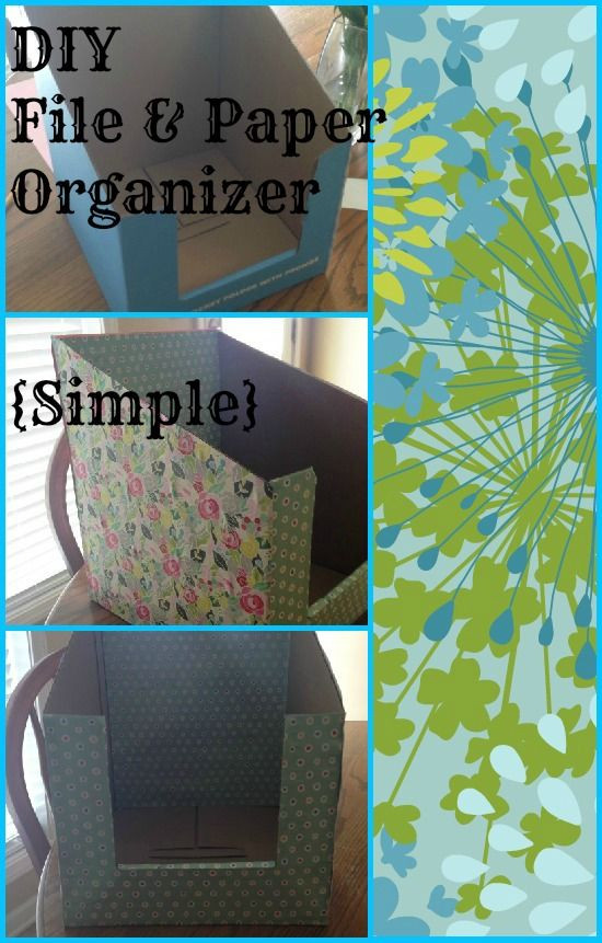 Best ideas about DIY File Folder Organizer
. Save or Pin DIY File & Paper Organizer Simple Now.