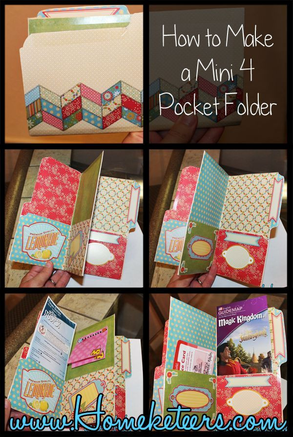 Best ideas about DIY File Folder Organizer
. Save or Pin How to Make a Mini Pocket Folder Organizer DIY Now.