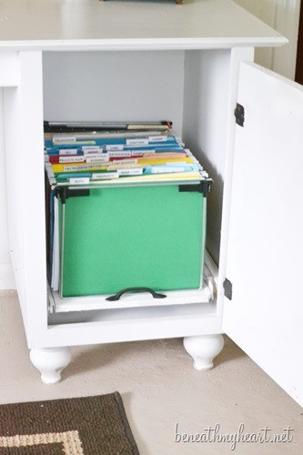Best ideas about DIY Filing Cabinet
. Save or Pin DIY File Cabinet for my fice Beneath My Heart Now.