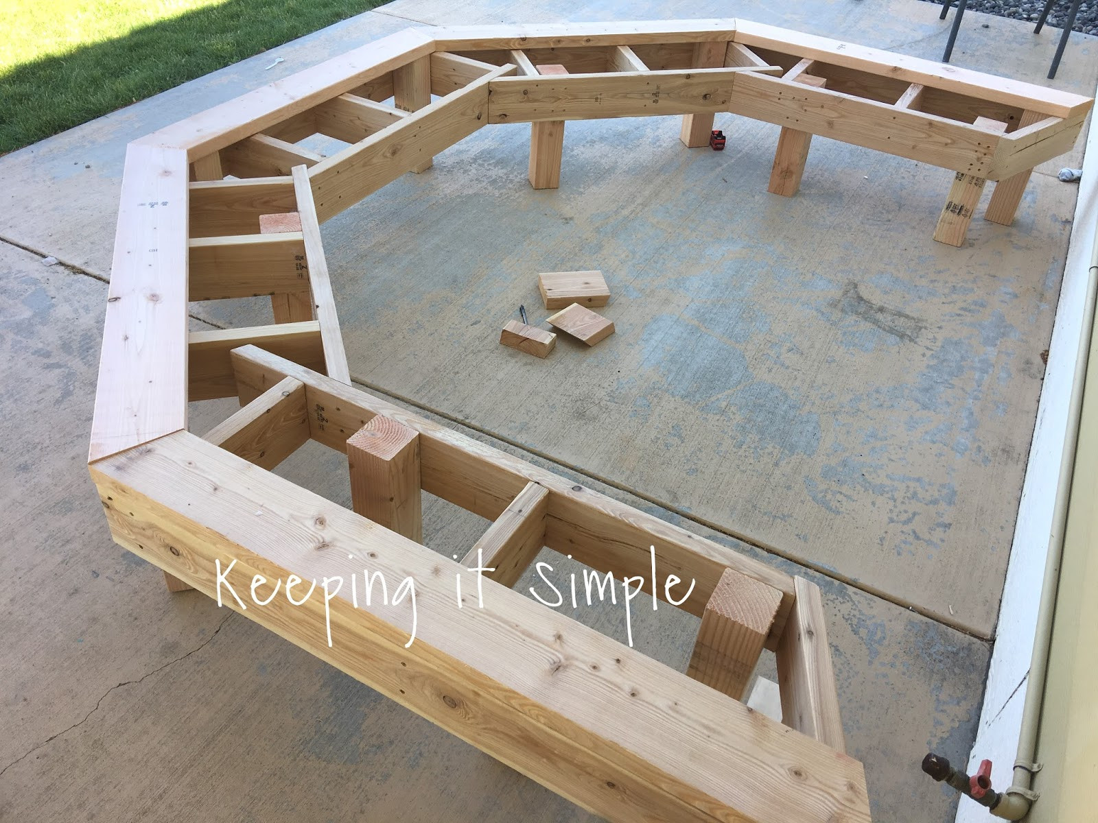 Best ideas about DIY Fire Pit Bench
. Save or Pin DIY Fire Pit Bench with Step by Step Insructions • Keeping Now.