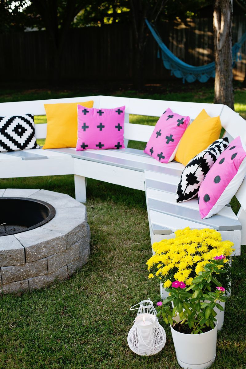 Best ideas about DIY Fire Pit Bench
. Save or Pin Ana White Now.