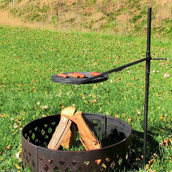 Best ideas about DIY Fire Pit Grill Grate
. Save or Pin Build a fire pit with cooking grill in your backyard Now.