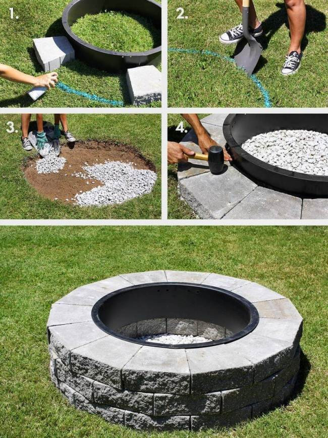 Best ideas about DIY Fire Pit Plans
. Save or Pin 12 Easy and Cheap DIY Outdoor Fire Pit Ideas The Handy Mano Now.