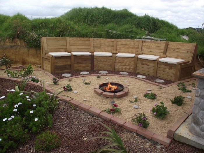 Best ideas about DIY Fire Pit Seating
. Save or Pin How to build a fire pit seating with storage Now.