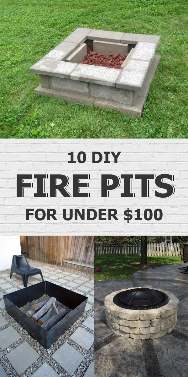 Best ideas about DIY Fire Pit Under $100
. Save or Pin 10 Easy DIY Fire Pits You Can Make For Under $100 Now.