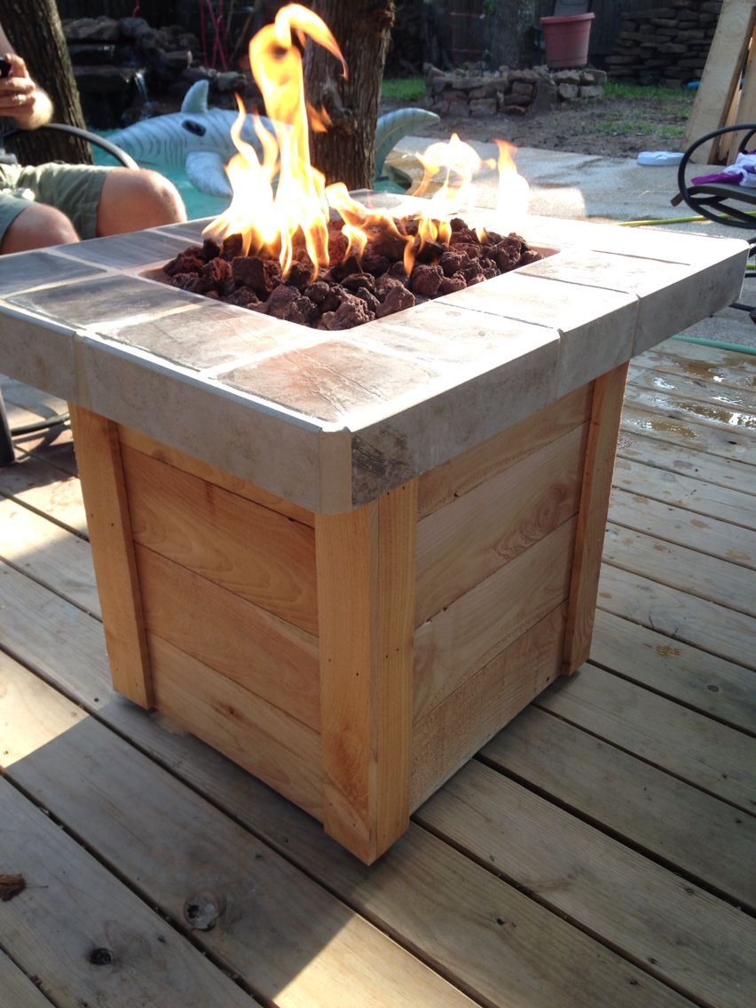 Best ideas about DIY Fire Table
. Save or Pin DIY Propane Fire Pit My Weekend Projects Now.