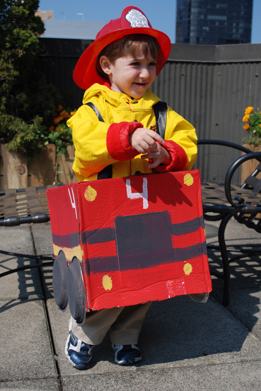 Best ideas about DIY Fire Truck Costume
. Save or Pin Cardboard Box Fire Truck Halloween Costume Now.