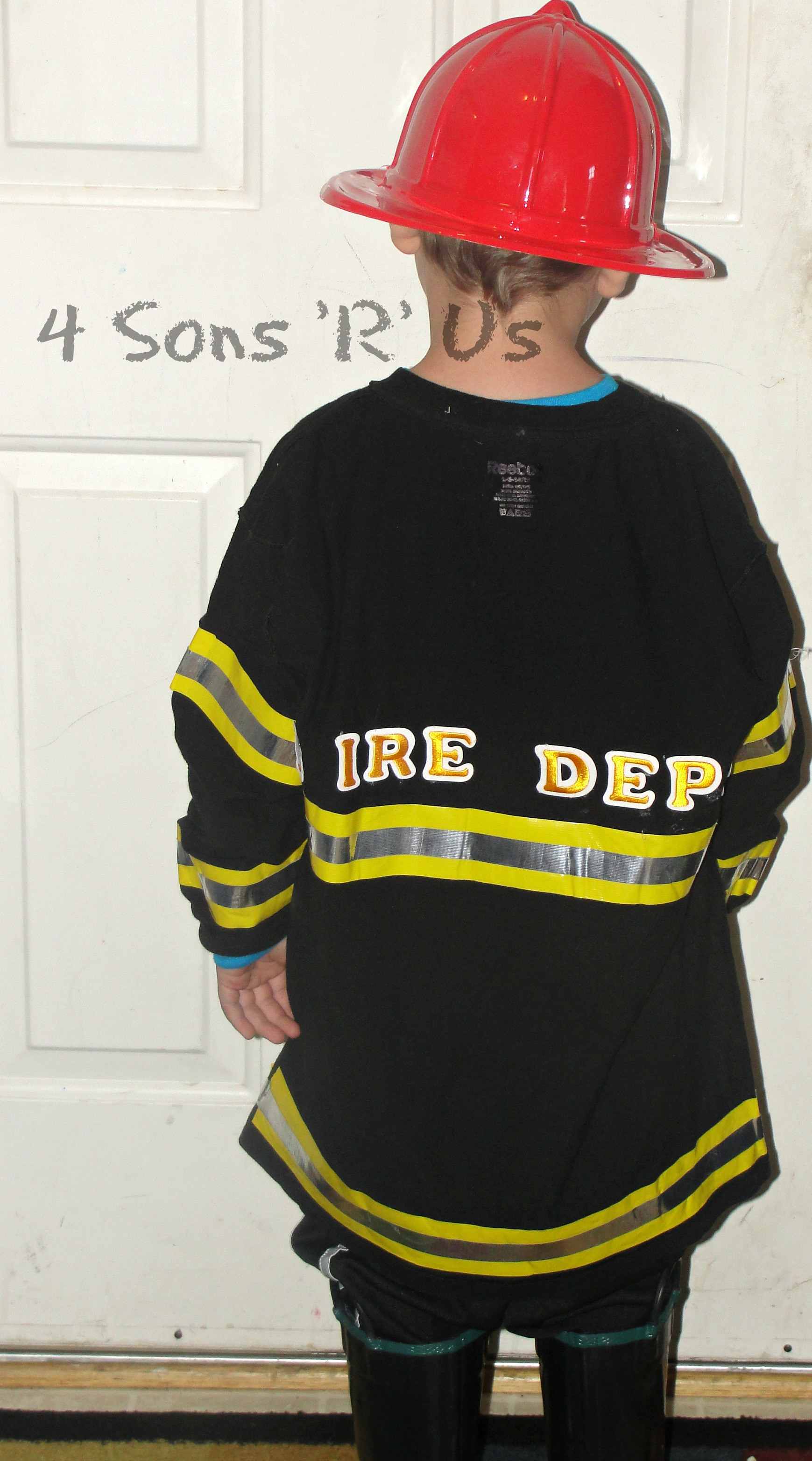 Best ideas about DIY Firefighter Costume
. Save or Pin DIY Fireman Costume 4 Sons R Us Now.