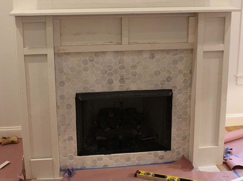 Best ideas about DIY Fireplace Mantel Plans
. Save or Pin DIY Faux Fireplace Surround Now.