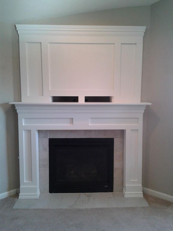 Best ideas about DIY Fireplace Surround And Mantel
. Save or Pin DIY Fireplace Mantle home Now.