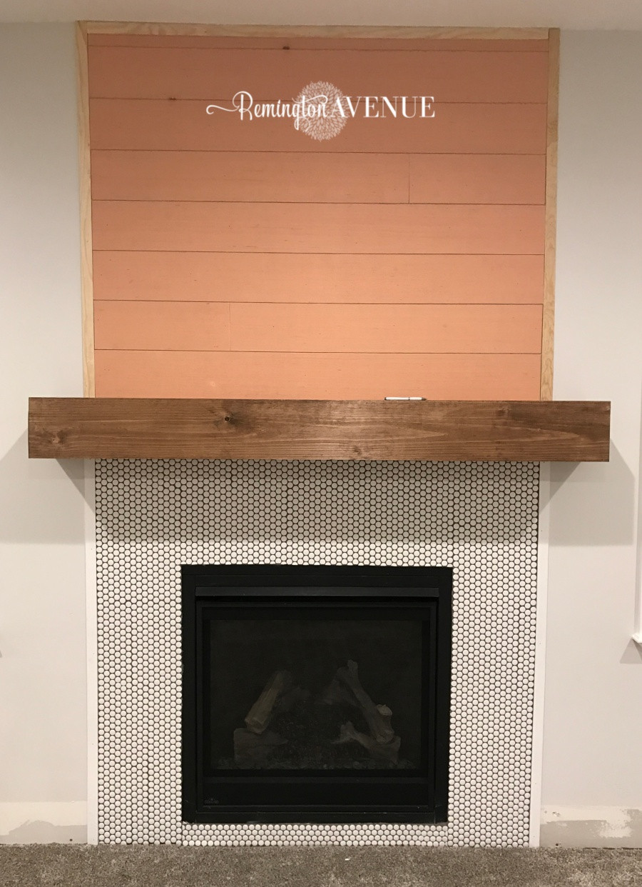 Best ideas about DIY Fireplace Surround And Mantel
. Save or Pin Easy DIY wood mantel Remington Avenue Now.