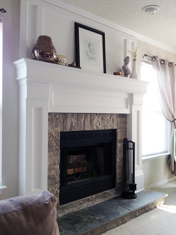 Best ideas about DIY Fireplace Surround And Mantel
. Save or Pin DIY Fireplace Mantel Redo – DIYAffair Now.