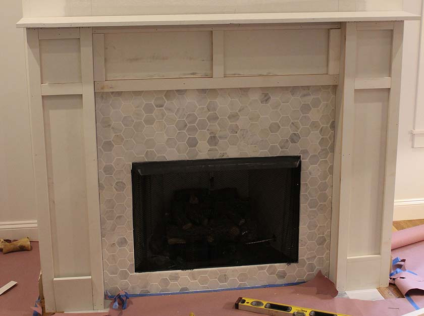 Best ideas about DIY Fireplace Surround And Mantel
. Save or Pin DIY Faux Fireplace Surround Now.