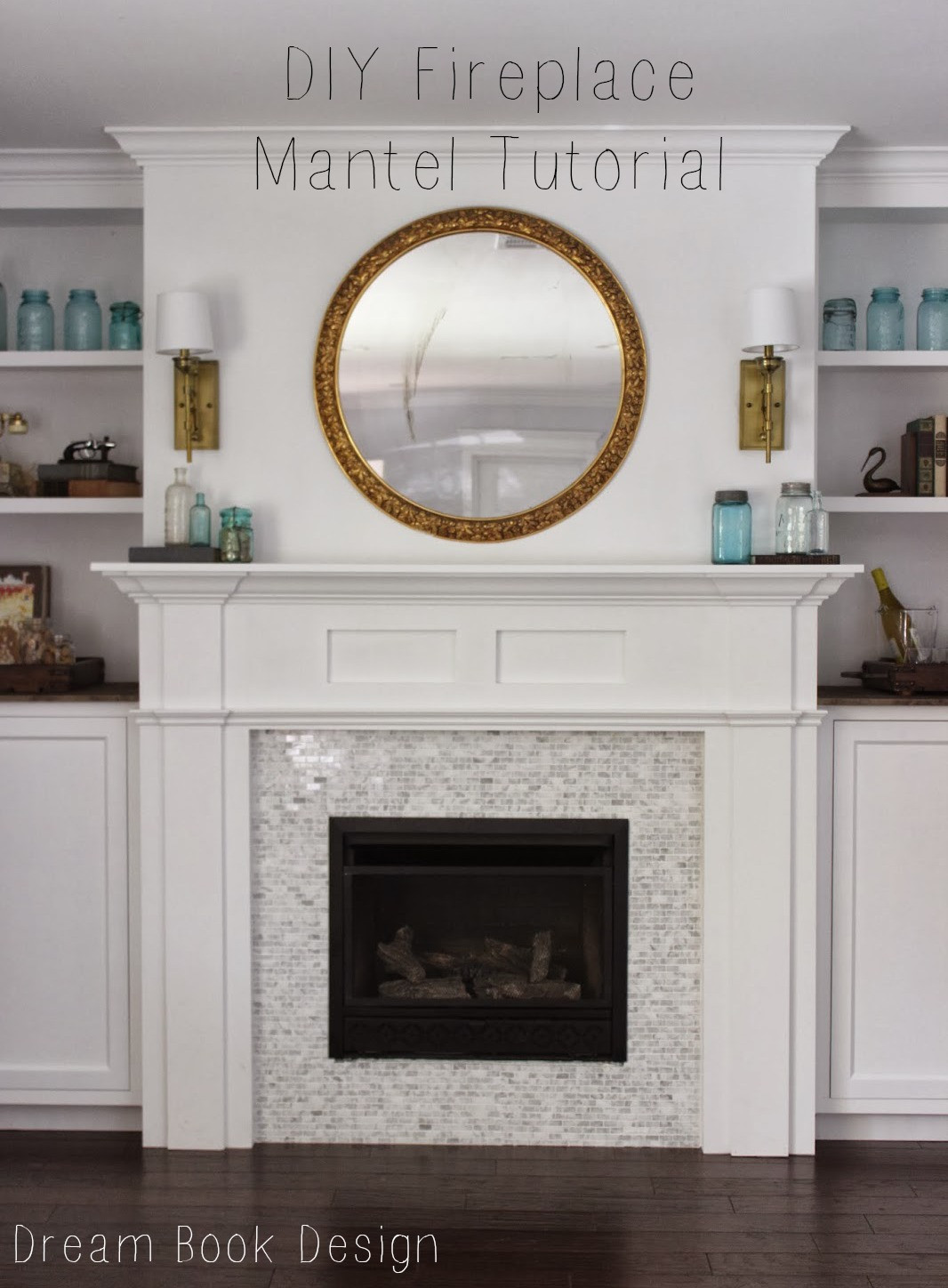 Best ideas about DIY Fireplace Surround And Mantel
. Save or Pin DIY Fireplace Mantel Tutorial Dream Book Design Now.