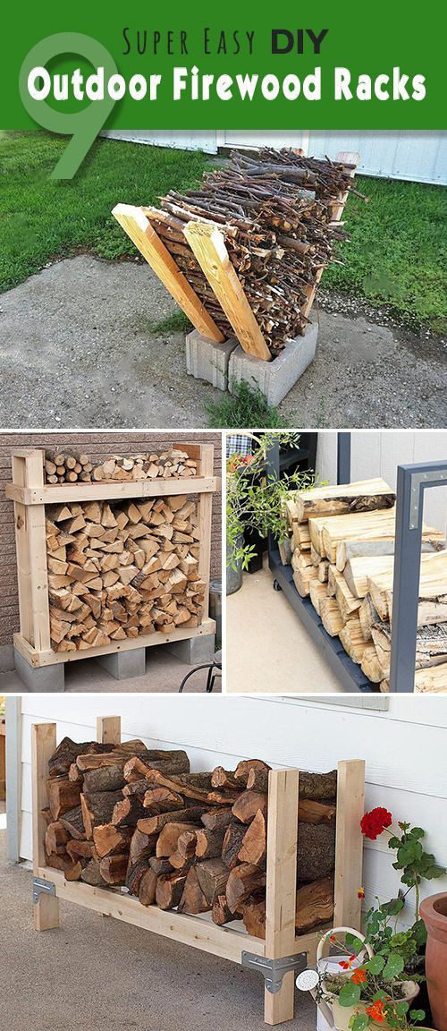 Best ideas about DIY Firewood Holder
. Save or Pin 9 Super Easy DIY Outdoor Firewood Racks Now.