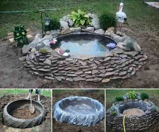 Best ideas about DIY Fish Pond
. Save or Pin Tractor Tire Pond Instructions Easy DIY Now.