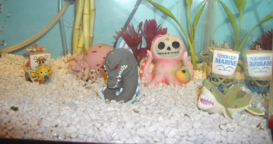 Best ideas about DIY Fish Tank Decor
. Save or Pin DIY geeky fish tank decor Now.