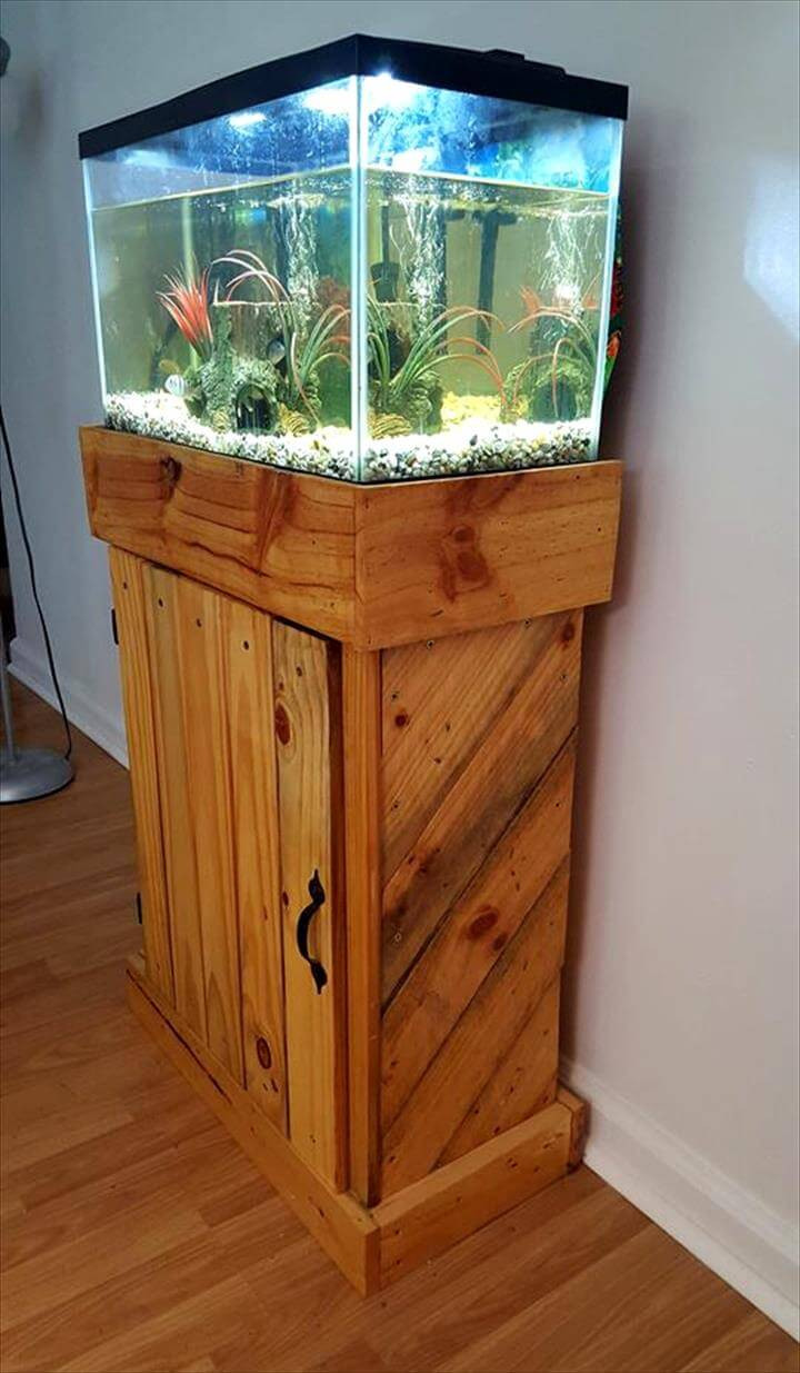 Best ideas about DIY Fish Tank Stand
. Save or Pin 45 Easiest DIY Projects with Wood Pallets Now.