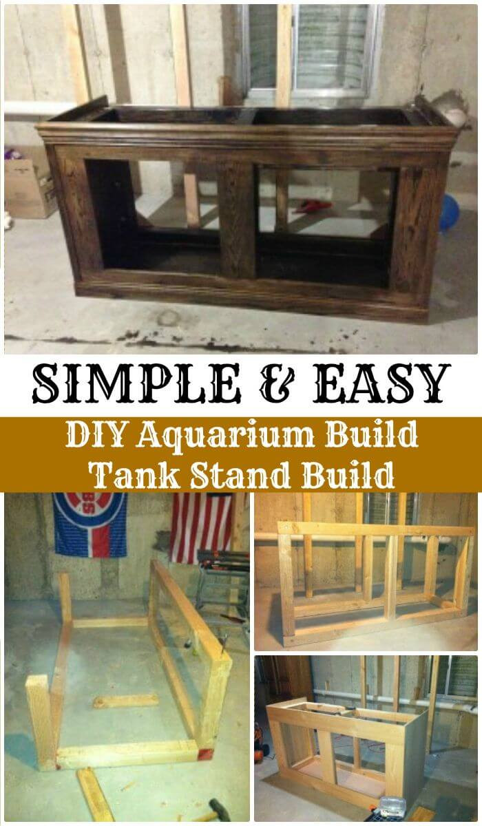 Best ideas about DIY Fish Tank Stand
. Save or Pin 23 DIY Aquarium Stand Plans DIY & Crafts Now.