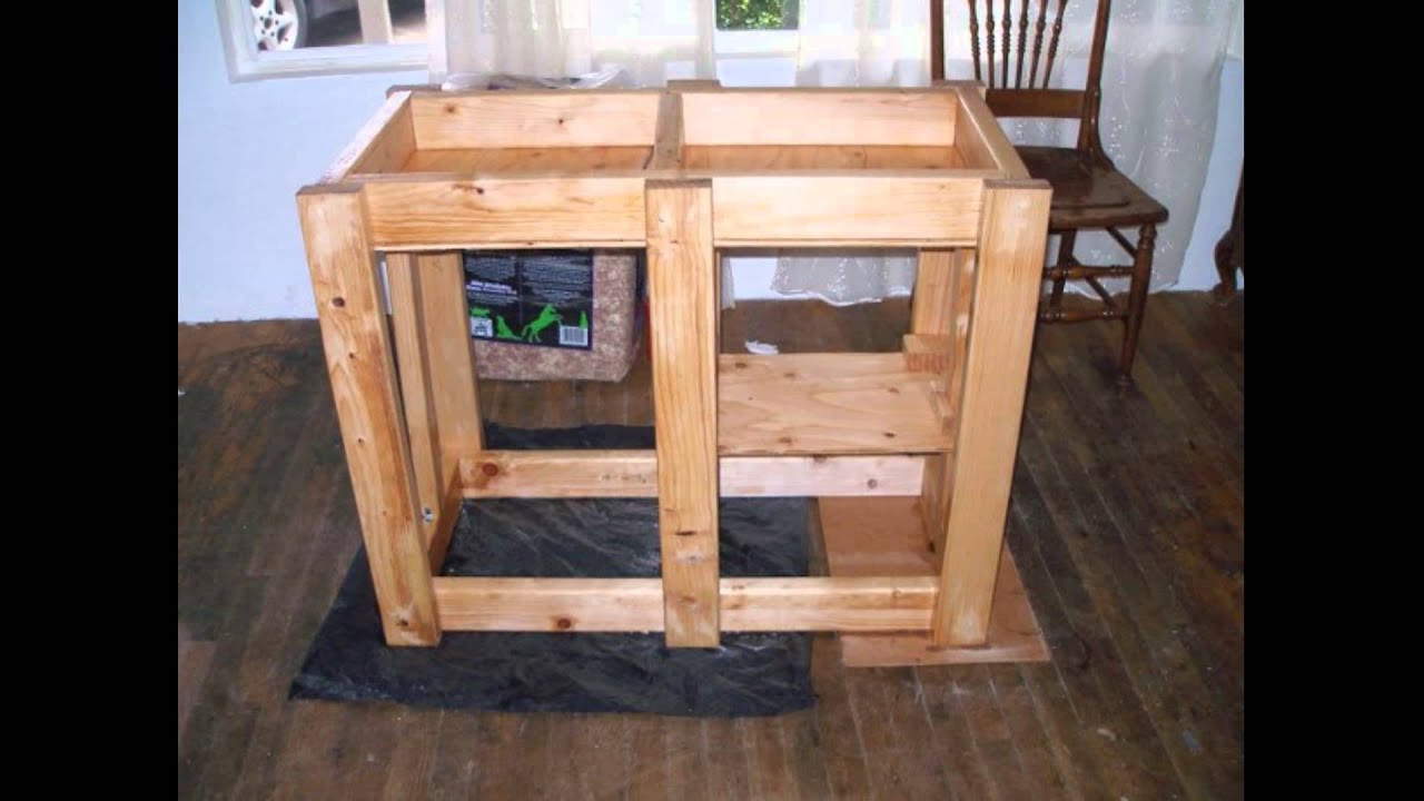 Best ideas about DIY Fish Tank Stand
. Save or Pin Laura builds a 40 gallon Fish Tank aquarium Stand diy Now.