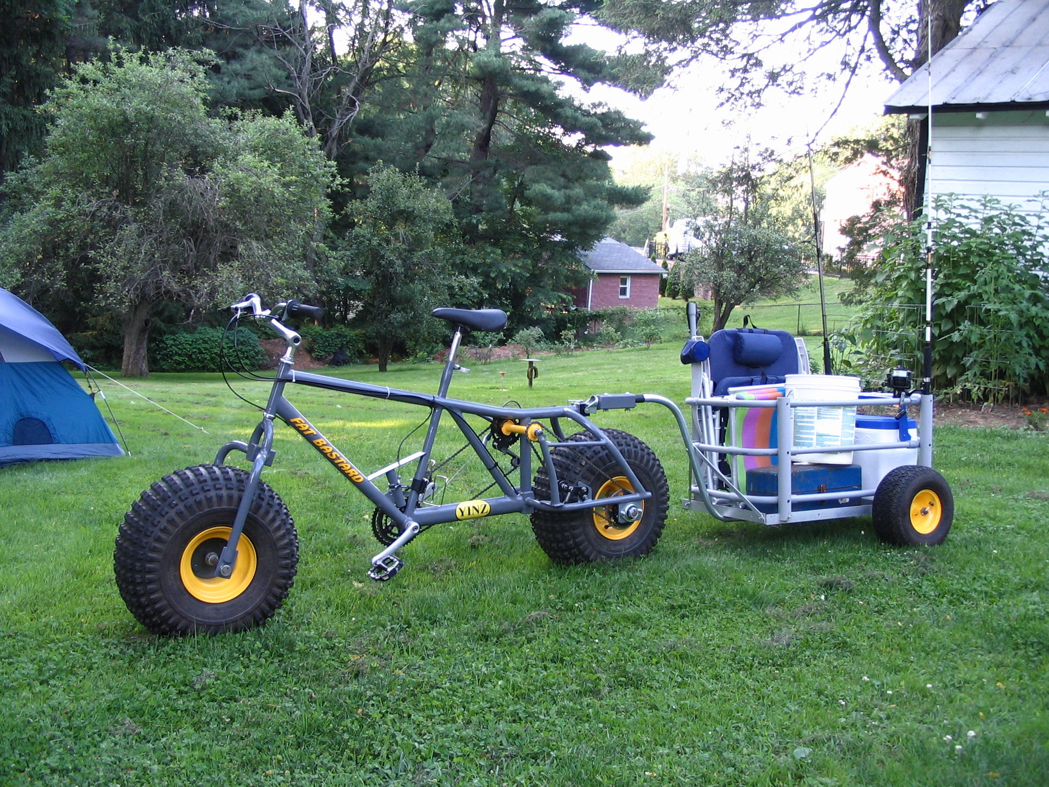 Best ideas about DIY Fishing Cart
. Save or Pin SURF FISHING CART BIKE TRAILER 10 Steps with Now.